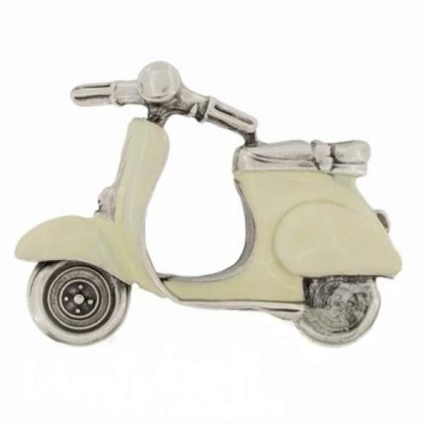 Design-Gürtelschnalle Roller Creme von Umjubelt